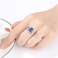 Anneau Gaurosa Femme Fantasy in Argent Zirconia SR0171-22F11_17 - SR0171-22F11_17